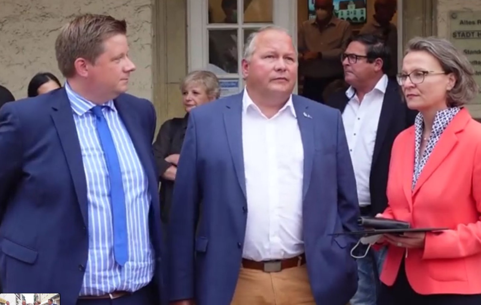 Bauministerin Ina Scharrenbach besucht Haltern am See