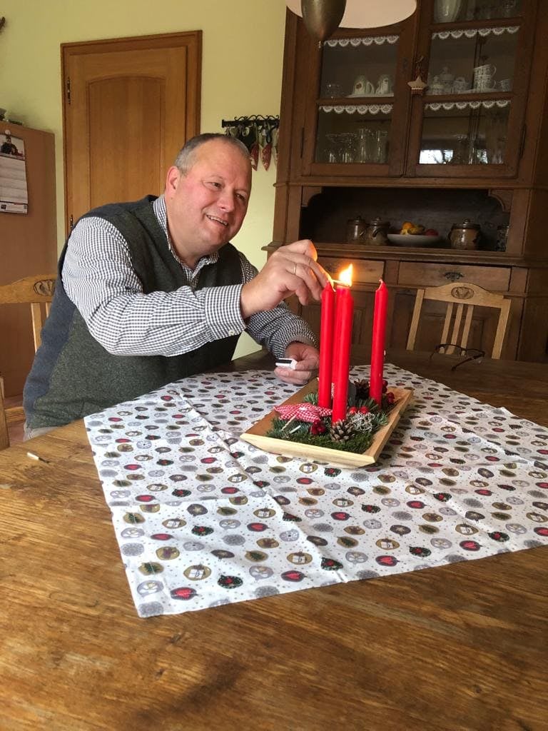 Advent, Advent ein Lichtlein brennt